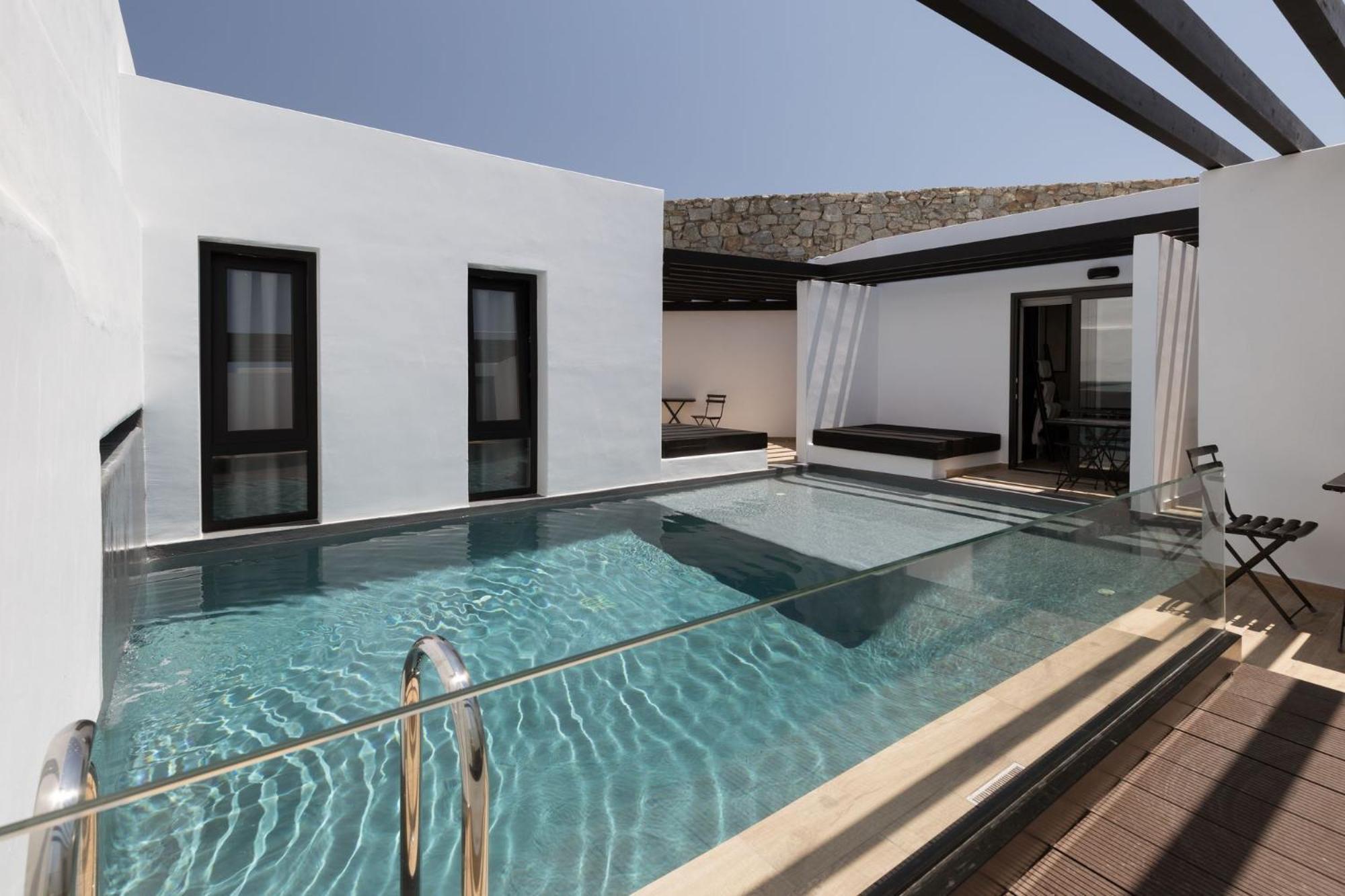 Laguna Suites In Mazera Mykonos Mykonos Town Eksteriør billede