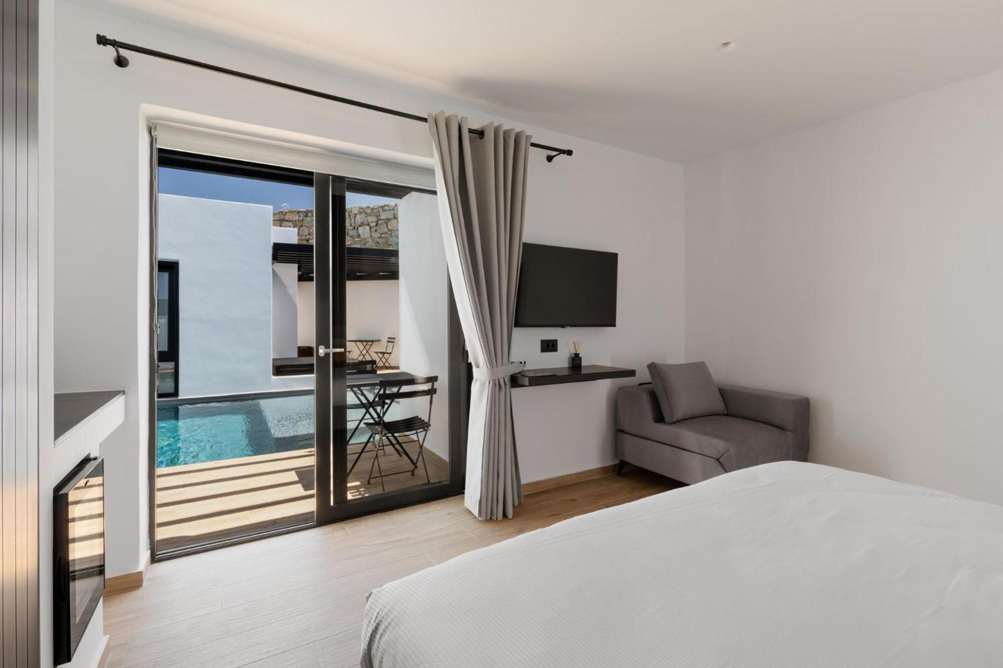 Laguna Suites In Mazera Mykonos Mykonos Town Eksteriør billede